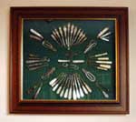 Collection of button hooks with different style handles