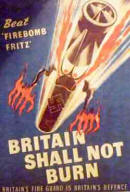 small image of WW2 poster encouraging men to do fire watching and everyone to do fire fighting
