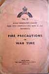 Front cover of WW2 Civil Defence Leaflet no 5 on food