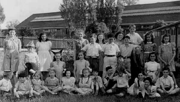 Victory Street Peace Party for Brook Avenue, Edgware,, 1945