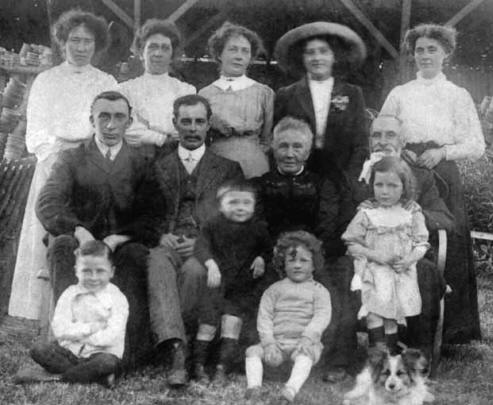 A typical family of the early years of the twentieth century