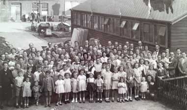 World War Two street peace party for Huxley Road, Edmonton, thumbnail