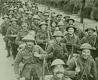 soldiers marching