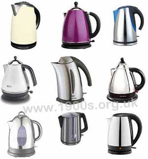 Small sample of designer kettles