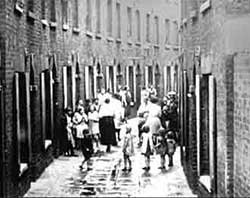 London slums, early 1900s 1 of 2